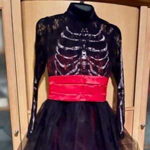 Womans SMALL Day of the Dead (Día de Muertos) Costume